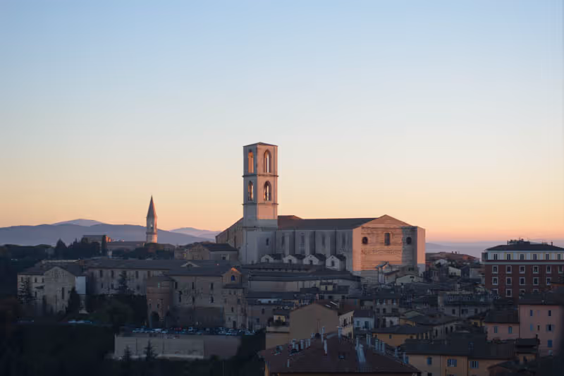 Pietra e luce: Genova e Perugia